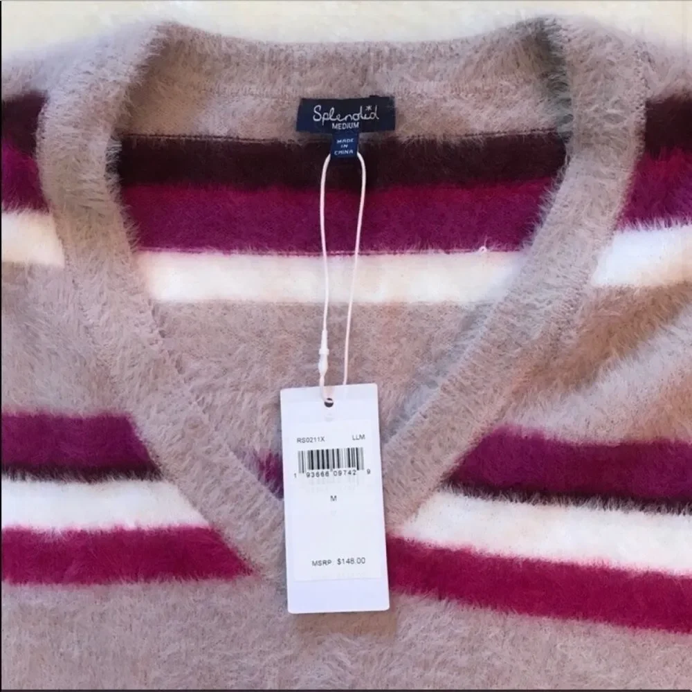 Splendid Stripe Sweater - Picture 2 of 4